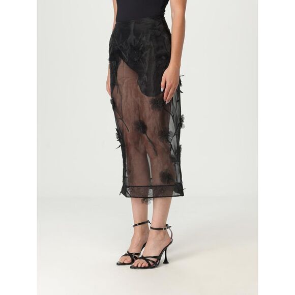 Simone Rocha Skirt Woman Black - Picture 3 of 4